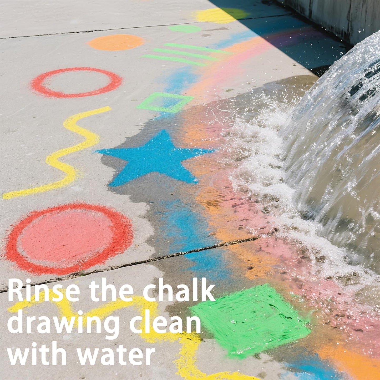 60 PCS Sidewalk Chalks Set Washable Colored Jumbo Chalk Bulk 20 Colors for Students Teens School Supplies Driveway and Playground Outdoor Games Activities