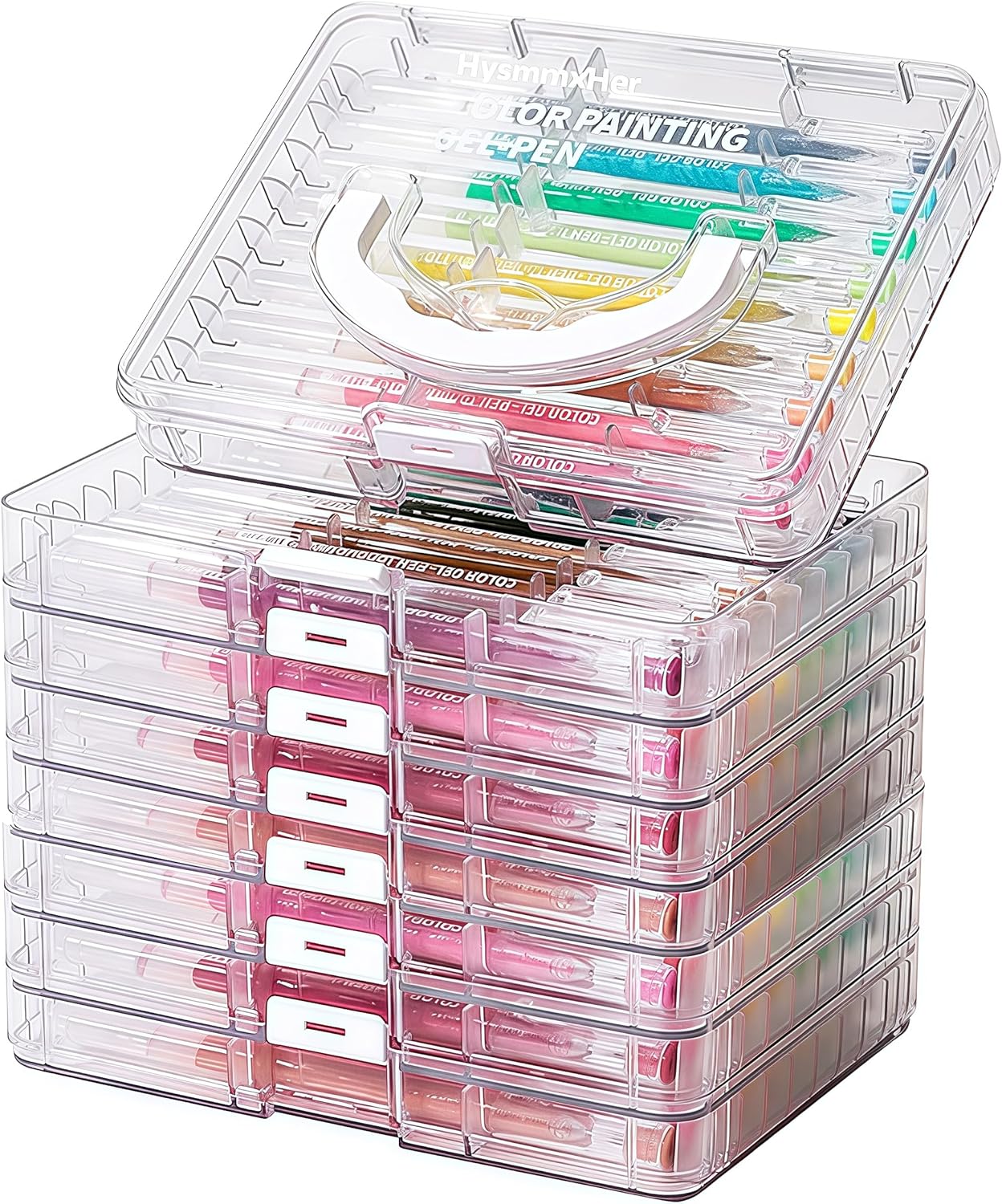 Colored Gel Pens Set, 0.6mm Fine Point for Black & White Paper, Cute Pens for Journaling, Adult Coloring Books, Bible, Drawing, Note Taking, School & Journaling Supplies (72 Advanced Colors)