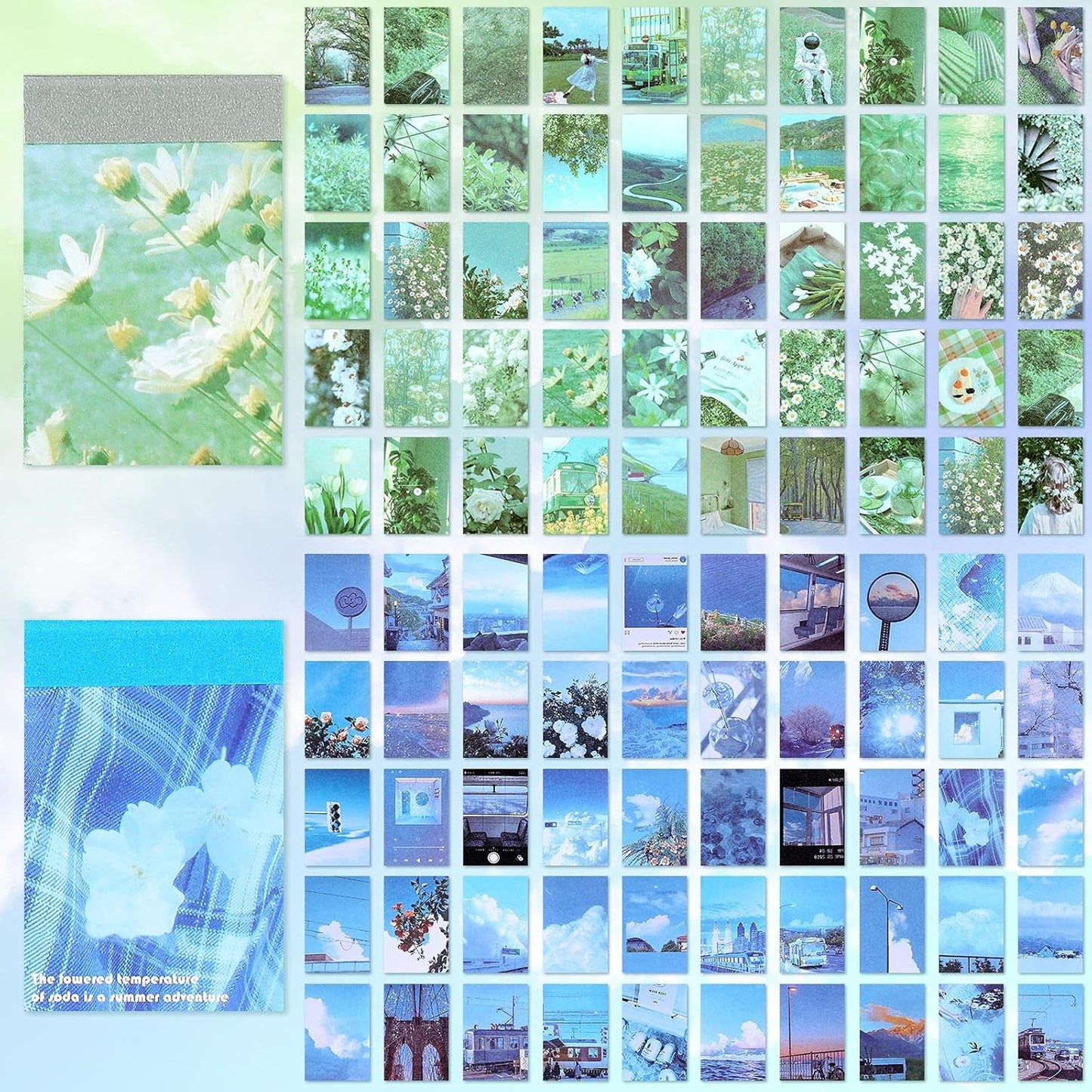 Outus 300 Sheets Washi Paper Sticker Aesthetic Stickers Set for Journaling Travel Planner Stickers for Scrapbooking Vintage Washi Sticker Book for Diary Calendar DIY Craft Album(Gentle Style)