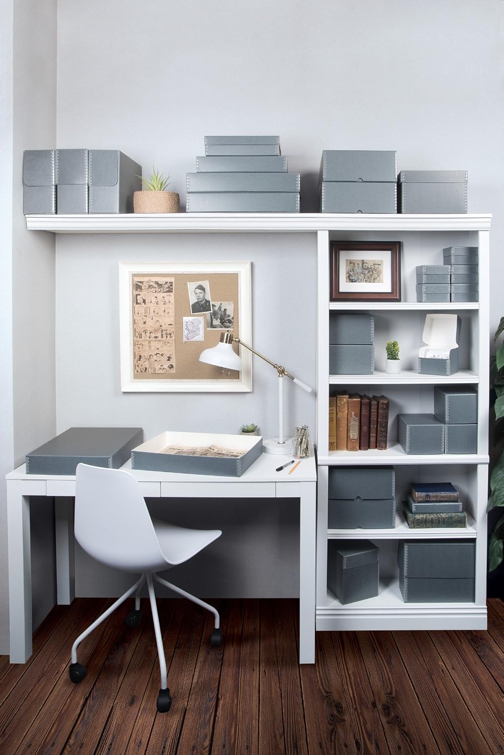 Gaylord Archival Tan Clamshell Preservation Box - 11 1/2W x 17 1/4L x 3" H