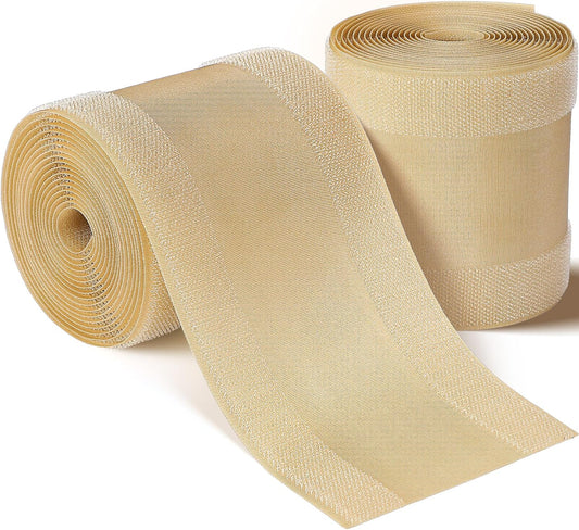 WILLBOND Carpet Cord Cover Cable Grip Floor Cover Cable Protector Management Only for Commercial Office Carpet(Khaki,19.69 ft)