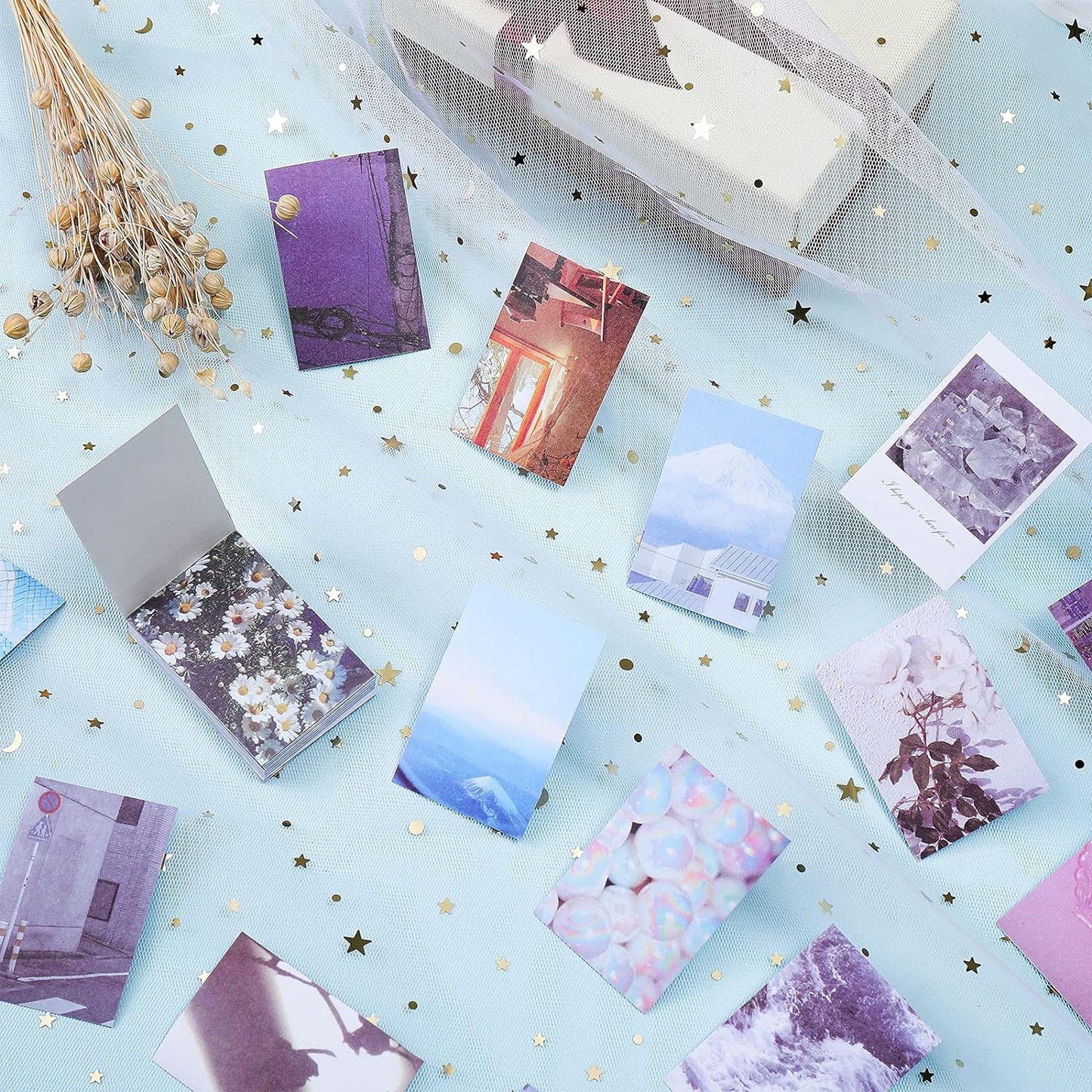 Outus 300 Sheets Washi Paper Sticker Aesthetic Stickers Set for Journaling Travel Planner Stickers for Scrapbooking Vintage Washi Sticker Book for Diary Calendar DIY Craft Album(Bright Style)