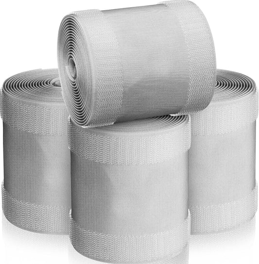 WILLBOND Carpet Cord Cover Cable Grip Floor Cover Cable Protector Management Only for Commercial Office Carpet(Grey,39.37 ft)